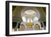 Large Chandelier in Sheikh Zayed Grand Mosque, Abu Dhabi, UAE-Bill Bachmann-Framed Photographic Print