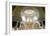 Large Chandelier in Sheikh Zayed Grand Mosque, Abu Dhabi, UAE-Bill Bachmann-Framed Photographic Print