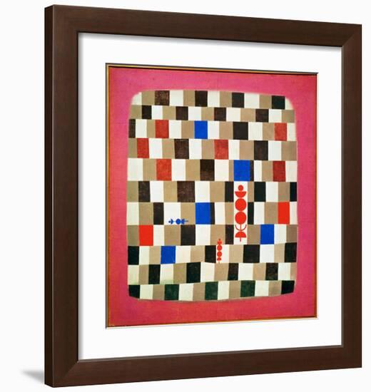 Large Chessboard, 1937-Paul Klee-Framed Giclee Print