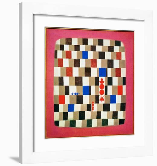 Large Chessboard, 1937-Paul Klee-Framed Giclee Print