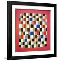 Large Chessboard, 1937-Paul Klee-Framed Giclee Print