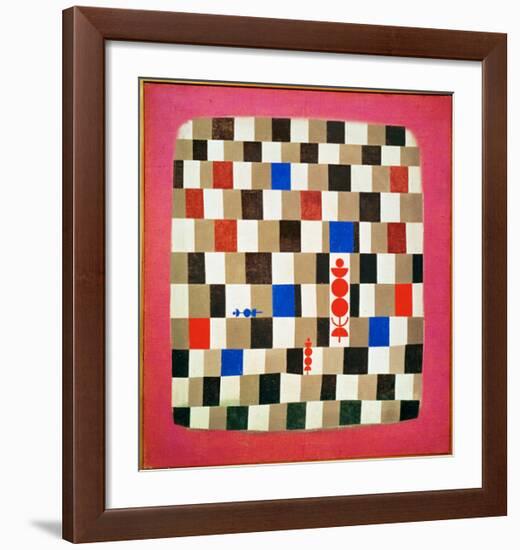 Large Chessboard, 1937-Paul Klee-Framed Giclee Print