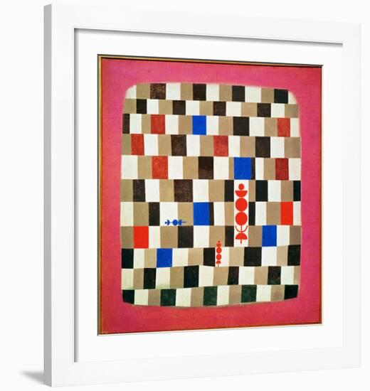 Large Chessboard, 1937-Paul Klee-Framed Giclee Print