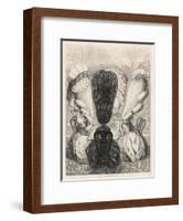 Large Coiffures-null-Framed Art Print