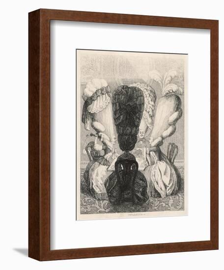 Large Coiffures-null-Framed Art Print