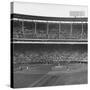 Large Crowd of People Watching the Action of Dodger-Cubs Game Fat Wrigley Field-John Dominis-Stretched Canvas