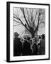 Large Crowd of Spectators Enjoying the Celebrations, During the Inauguration of Harry S. Truman-George Skadding-Framed Photographic Print