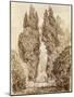 Large Cypresses at the Villa D'Este-Jean-Honoré Fragonard-Mounted Giclee Print