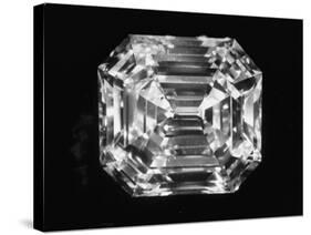 Large Diamond Owned by Jewel Harry Winston-Bernard Hoffman-Stretched Canvas
