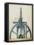 Large Double-Chamber Steam Engine, 19th century-Science Source-Framed Stretched Canvas