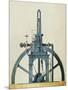 Large Double-Chamber Steam Engine, 19th century-Science Source-Mounted Giclee Print