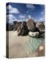 Large Eroded Granite Outcrops at the Baths in Virgin Gorda, British Virgin Islands, West Indies-Donald Nausbaum-Stretched Canvas