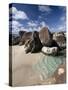 Large Eroded Granite Outcrops at the Baths in Virgin Gorda, British Virgin Islands, West Indies-Donald Nausbaum-Stretched Canvas