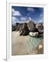 Large Eroded Granite Outcrops at the Baths in Virgin Gorda, British Virgin Islands, West Indies-Donald Nausbaum-Framed Photographic Print