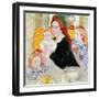 Large Family Portrait in Blue and Yellow, 1902-Maurice Denis-Framed Giclee Print