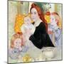 Large Family Portrait in Blue and Yellow, 1902-Maurice Denis-Mounted Giclee Print