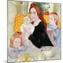 Large Family Portrait in Blue and Yellow, 1902-Maurice Denis-Mounted Giclee Print