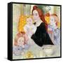 Large Family Portrait in Blue and Yellow, 1902-Maurice Denis-Framed Stretched Canvas