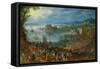 Large Fishmarket, 1603-Jan Brueghel the Elder-Framed Stretched Canvas