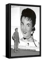 Large Format Portrait, Switchboard Operator-null-Framed Stretched Canvas
