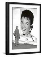 Large Format Portrait, Switchboard Operator-null-Framed Art Print