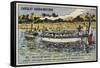 Large French Navy Cutter-null-Framed Stretched Canvas
