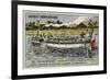 Large French Navy Cutter-null-Framed Giclee Print