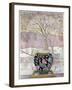 Large Ginger Jar in Snowstorm-Lillian Delevoryas-Framed Giclee Print