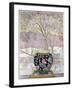 Large Ginger Jar in Snowstorm-Lillian Delevoryas-Framed Giclee Print