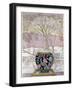 Large Ginger Jar in Snowstorm-Lillian Delevoryas-Framed Giclee Print