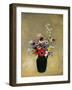 Large Green Vase with Mixed Flowers-Odilon Redon-Framed Giclee Print