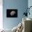 Large Grey Meteorite in the Universe Full of Stars-null-Mounted Art Print displayed on a wall