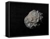 Large Grey Meteorite in the Universe Full of Stars-null-Framed Stretched Canvas