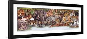 Large Group of Animals-Wendy Edelson-Framed Giclee Print