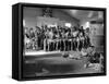 Large Group of Mostly African American Students in a Ramshackle One Room Schoolhouse-Ed Clark-Framed Stretched Canvas