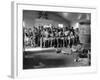 Large Group of Mostly African American Students in a Ramshackle One Room Schoolhouse-Ed Clark-Framed Photographic Print