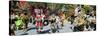 Large Group of People Dancing at a Festival, San Miguel De Allende, Guanajuato, Mexico-null-Stretched Canvas