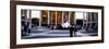 Large group of people in front of a building, Lincoln Center, Manhattan, New York City, New York...-null-Framed Photographic Print