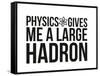 Large Hadron-IFLScience-Framed Stretched Canvas