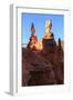 Large Hoodoos Strongly Lit by Early Morning Sun in Winter-Eleanor-Framed Photographic Print
