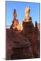 Large Hoodoos Strongly Lit by Early Morning Sun in Winter-Eleanor-Mounted Photographic Print
