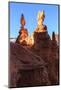 Large Hoodoos Strongly Lit by Early Morning Sun in Winter-Eleanor-Mounted Photographic Print