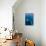 Large humpback whale ascends through the clear blue of the Silver Bank, Dominican Republic-James White-Photographic Print displayed on a wall