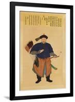 Large Imperial Court Portrait of Ha Guoxing-null-Framed Giclee Print