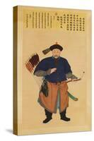 Large Imperial Court Portrait of Ha Guoxing-null-Stretched Canvas