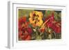 Large Indian Cress-null-Framed Art Print