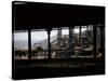 Large Industrial Plant Framed by Elevated Tracks or Roadway-Walker Evans-Stretched Canvas