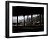 Large Industrial Plant Framed by Elevated Tracks or Roadway-Walker Evans-Framed Photographic Print