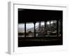 Large Industrial Plant Framed by Elevated Tracks or Roadway-Walker Evans-Framed Photographic Print