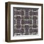 Large Knotted Weave - Plum-Susan Clickner-Framed Giclee Print